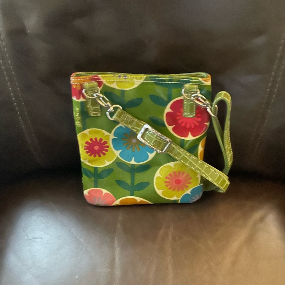 Floral Green Women's Bag—BRIGHTON
